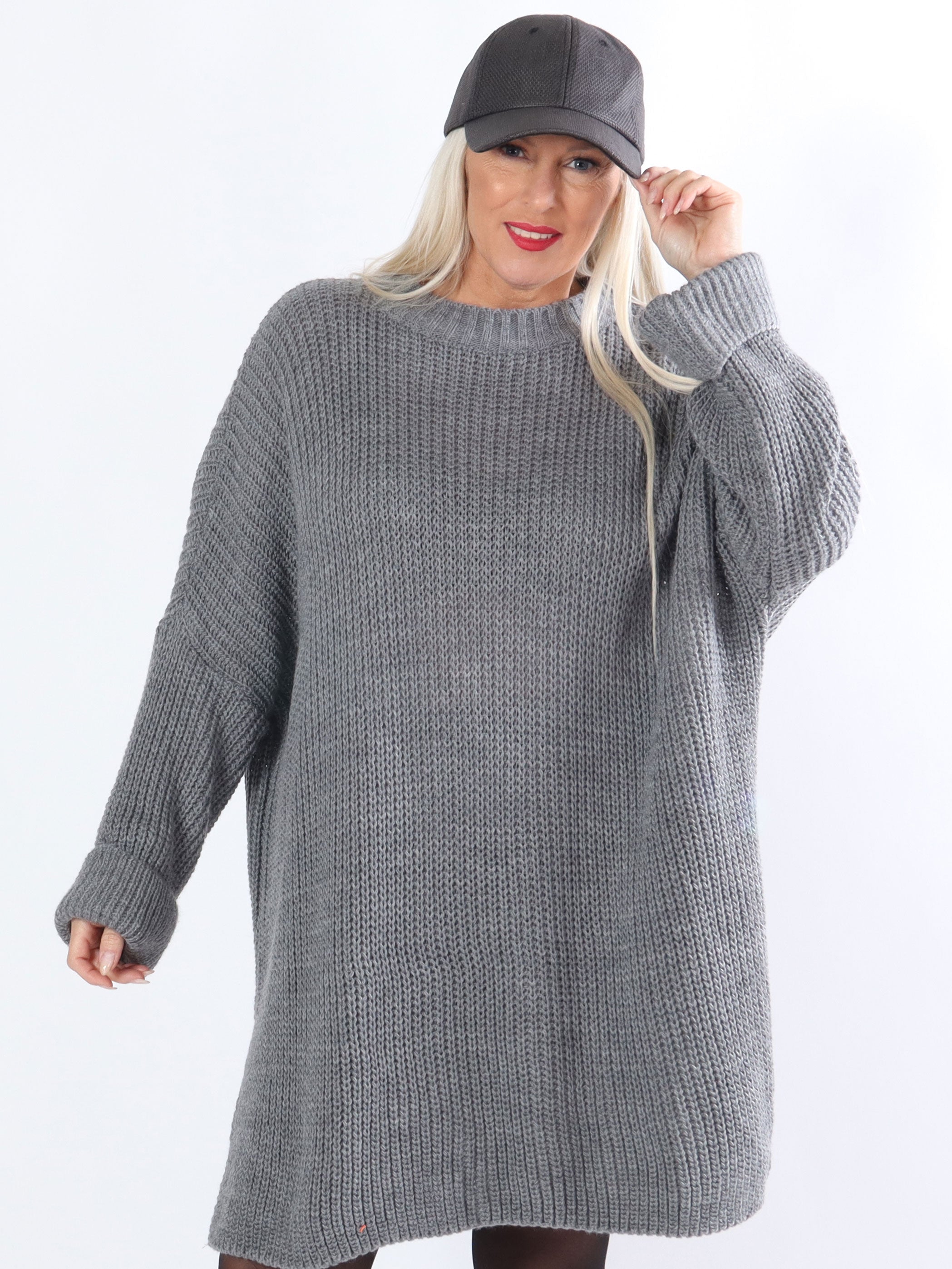 Serafina - Oversize strik med slids
